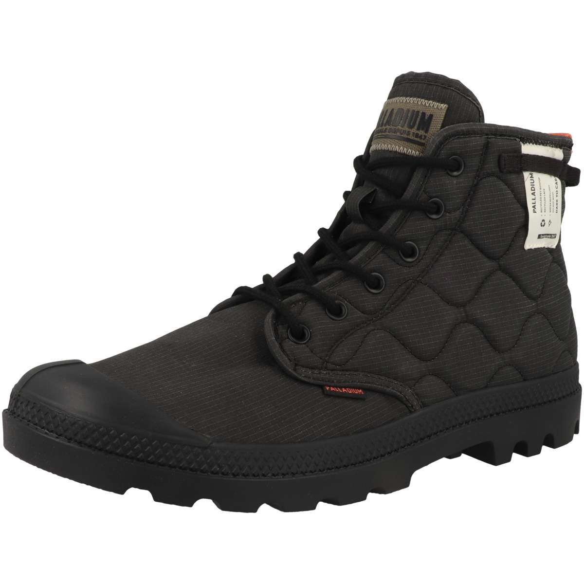 Palladium Pampa Re-Quilted Halbschuhe schwarz