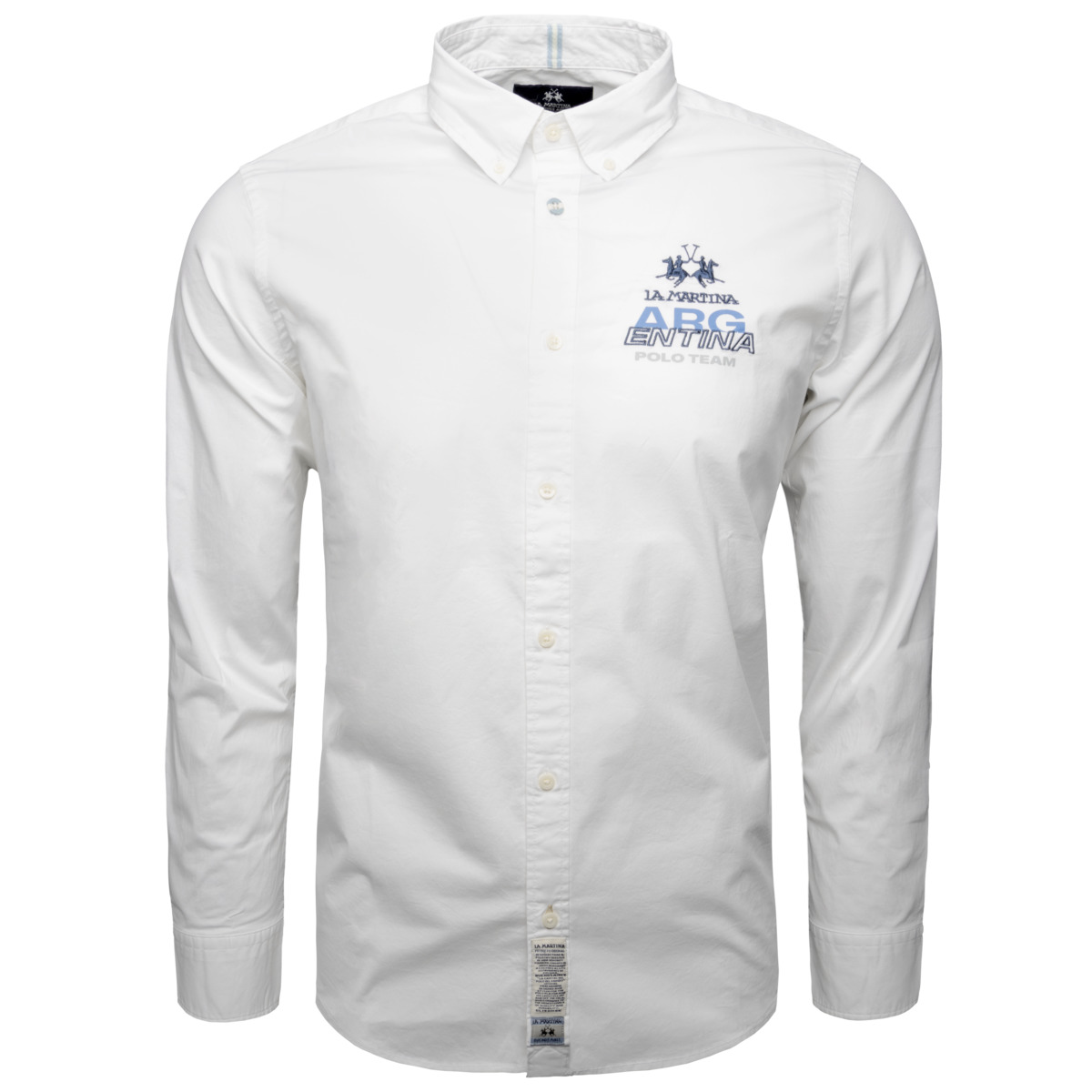 La Martina MAC601 Hemd weiss La Martina MAC601 Hemd weiss