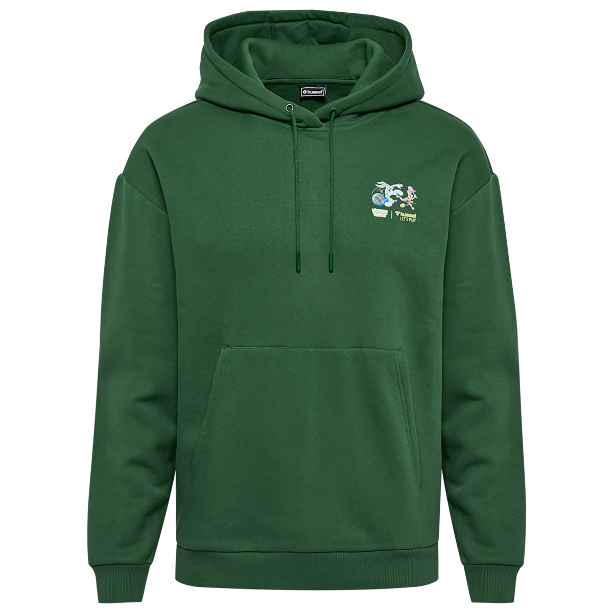 Hummel Looney Tunes Hoodie Kapuzenpullover dunkelgruen