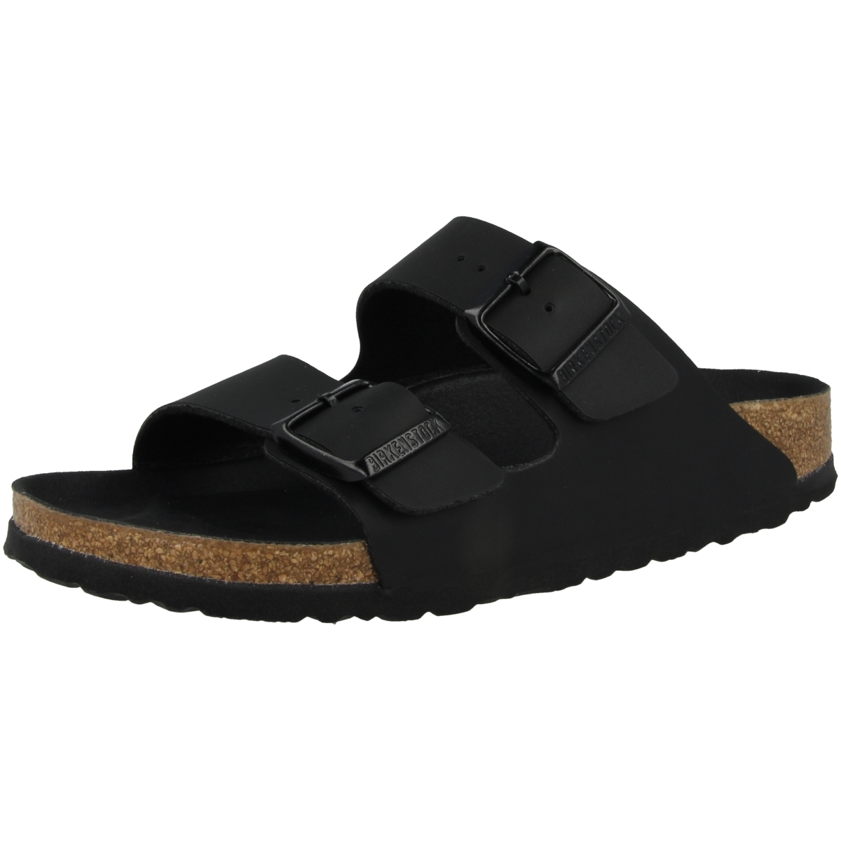Birkenstock Arizona Birko-Flor Sandale schmal schwarz Birkenstock Arizona Birko-Flor Sandale schmal schwarz