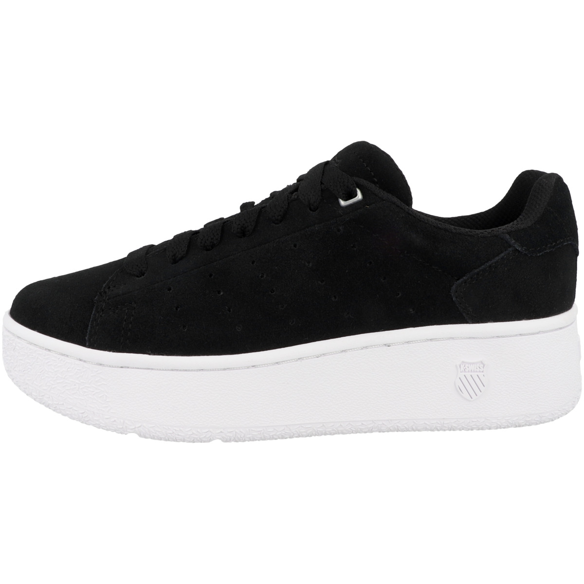 K-Swiss Classic PF Platform Sde Women Sneaker schwarz