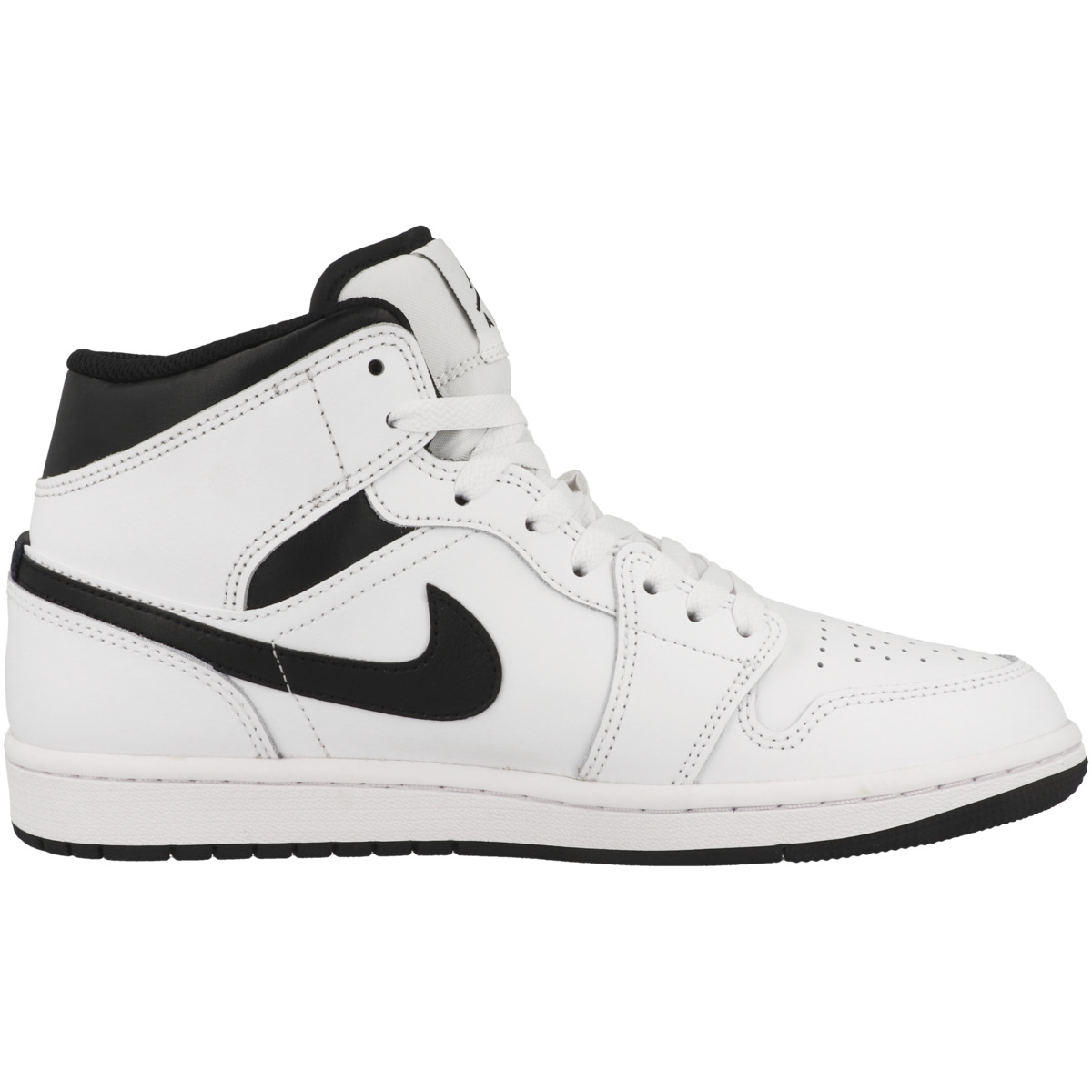 Nike Air Jordan 1 Mid Sneaker weiss Nike Air Jordan 1 Mid Sneaker weiss