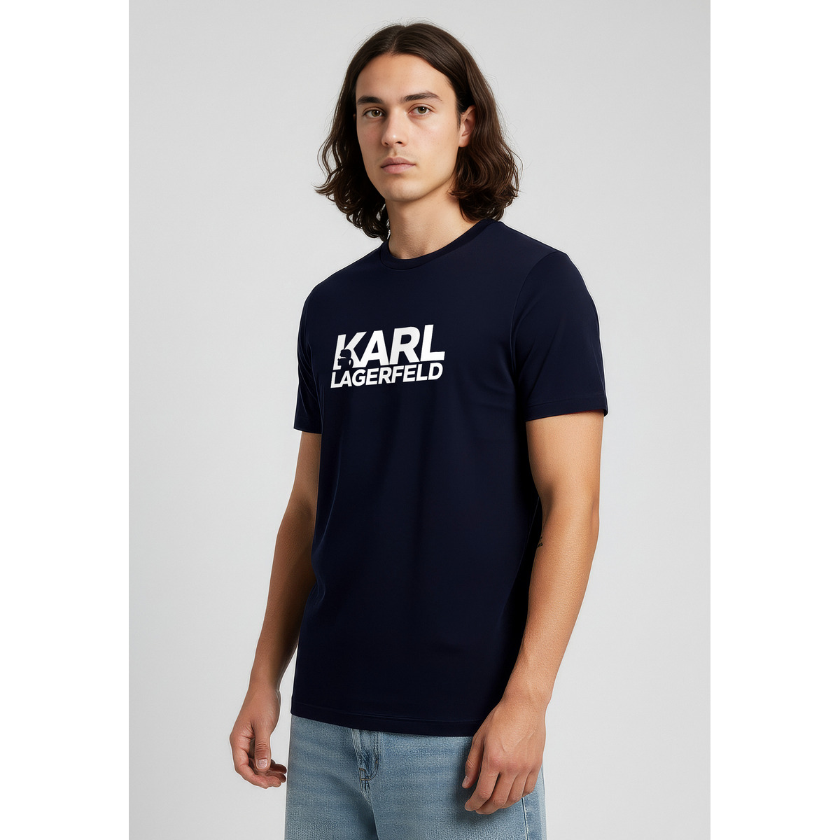 KARL LAGERFELD 755087 T-Shirt dunkelblau