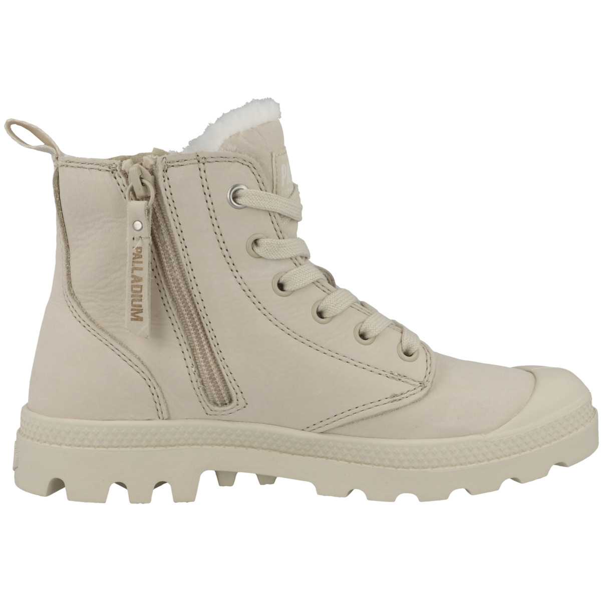 Palladium Pampa Hi Zip Wool Boots beige Palladium Pampa Hi Zip Wool Boots beige