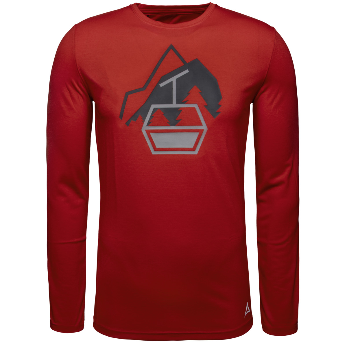 Schöffel Longsleeve Glogghus M Langarmshirt rot