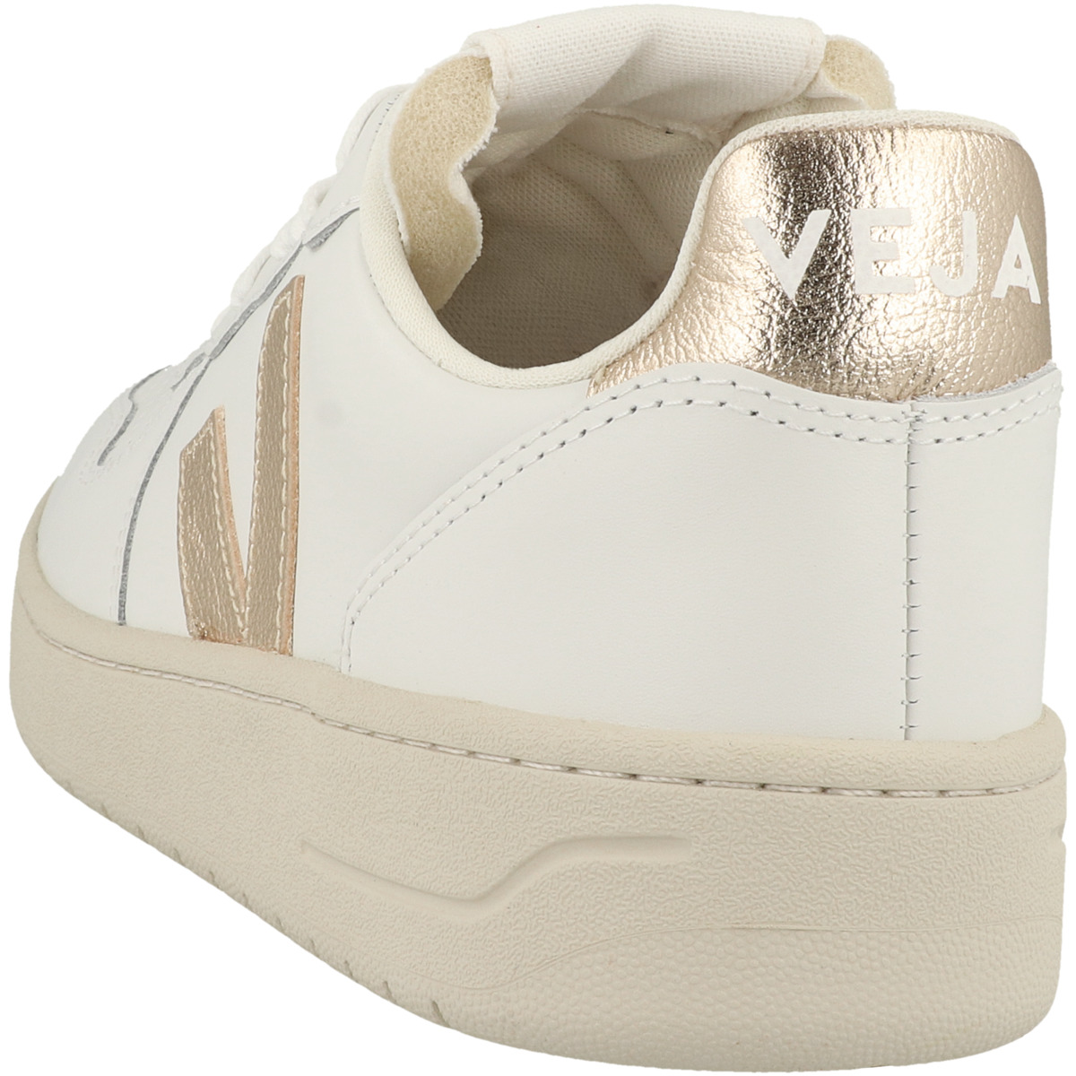 VEJA V-10 Leather Sneaker low weiss