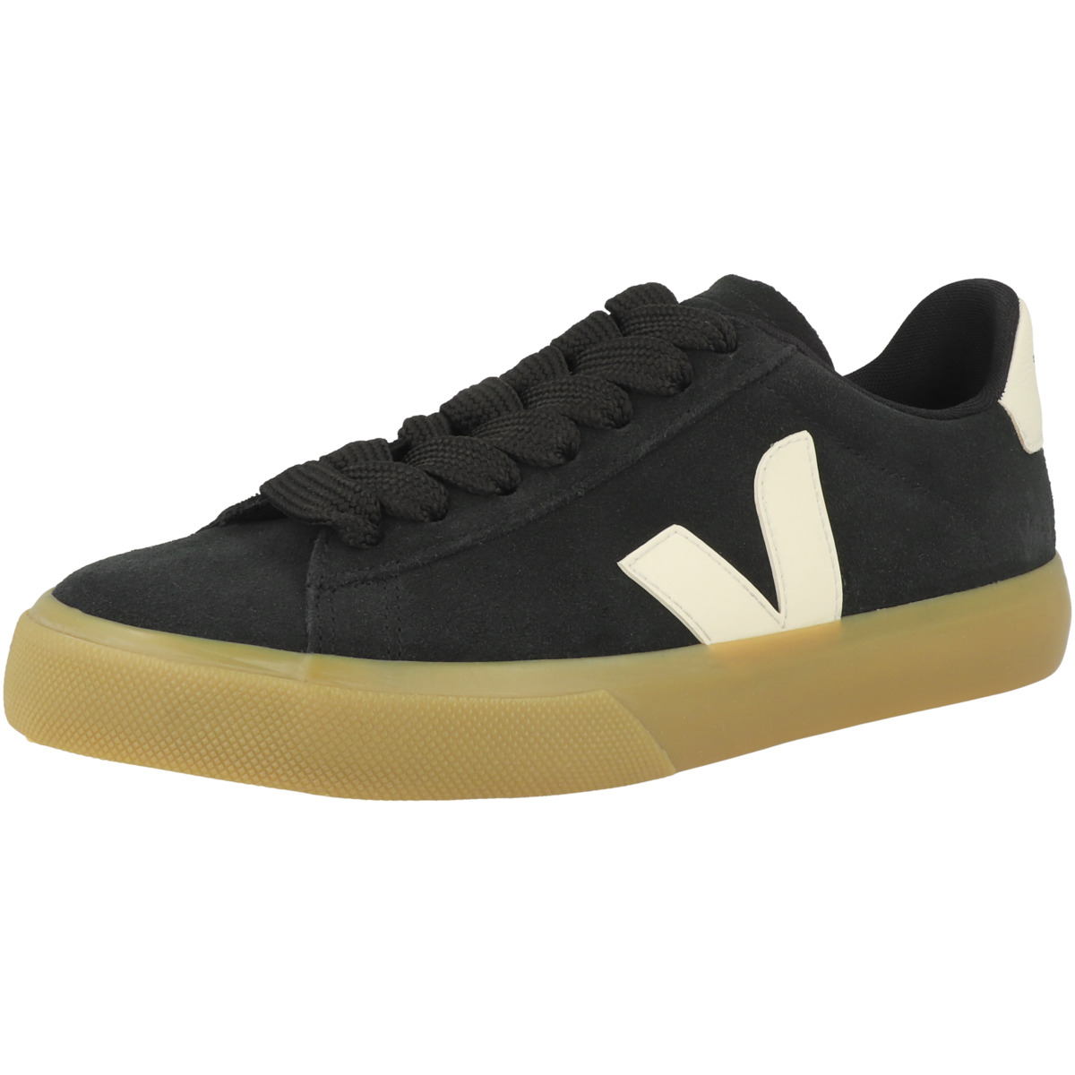 VEJA Campo Bold Suede Sneaker low schwarz