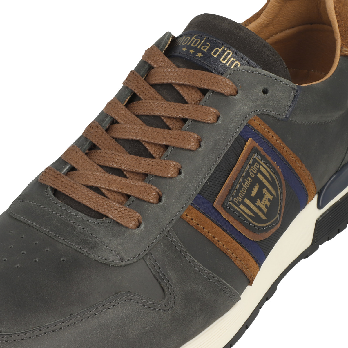 Pantofola d Oro Sangano Uomo Low Sneaker grau