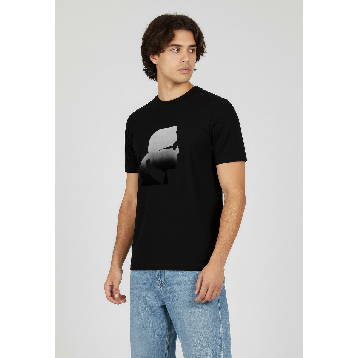 KARL LAGERFELD 755160 T-Shirt schwarz