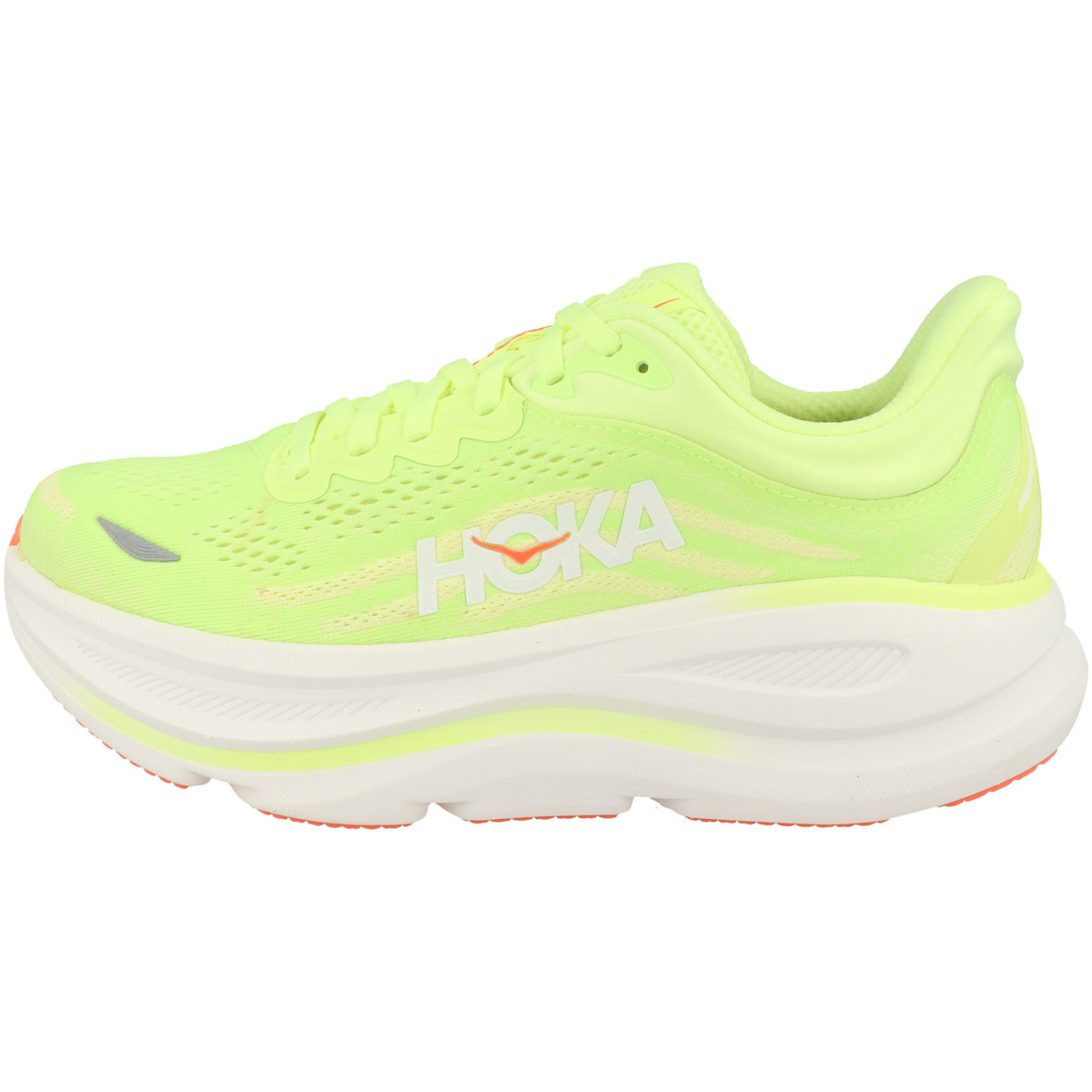 HOKA Bondi 9 Laufschuhe hellgruen