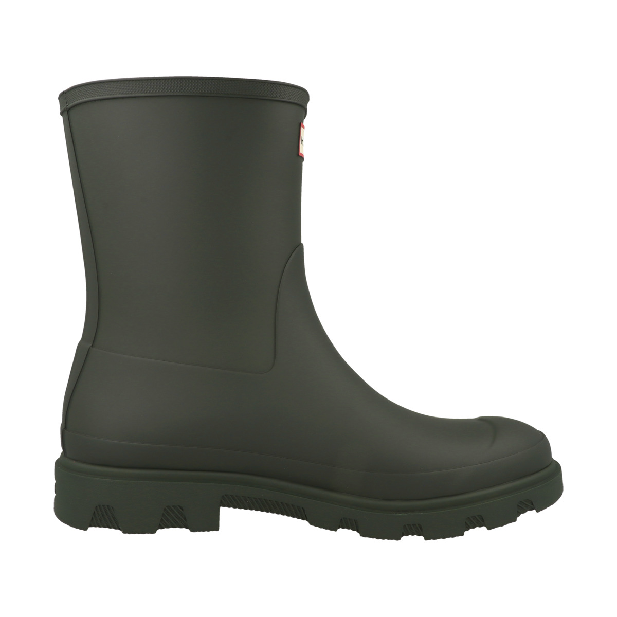 Hunter Unisex Downpour Short Boot Gummistiefel dunkelgruen