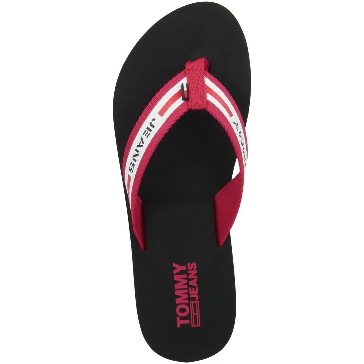 Tommy Hilfiger Tommy Jeans Chunky Tape Flat Beach Sandal Zehensandale pink