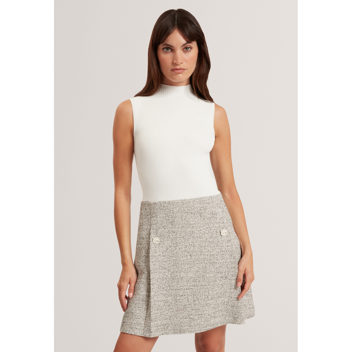 Ted Baker EKAAM Kleid creme