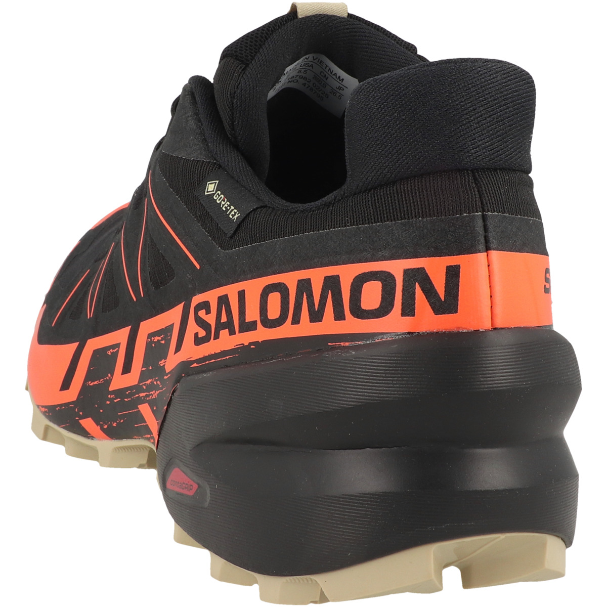 Salomon Speedcross 6 GTX Trailrunning Laufschuhe schwarz