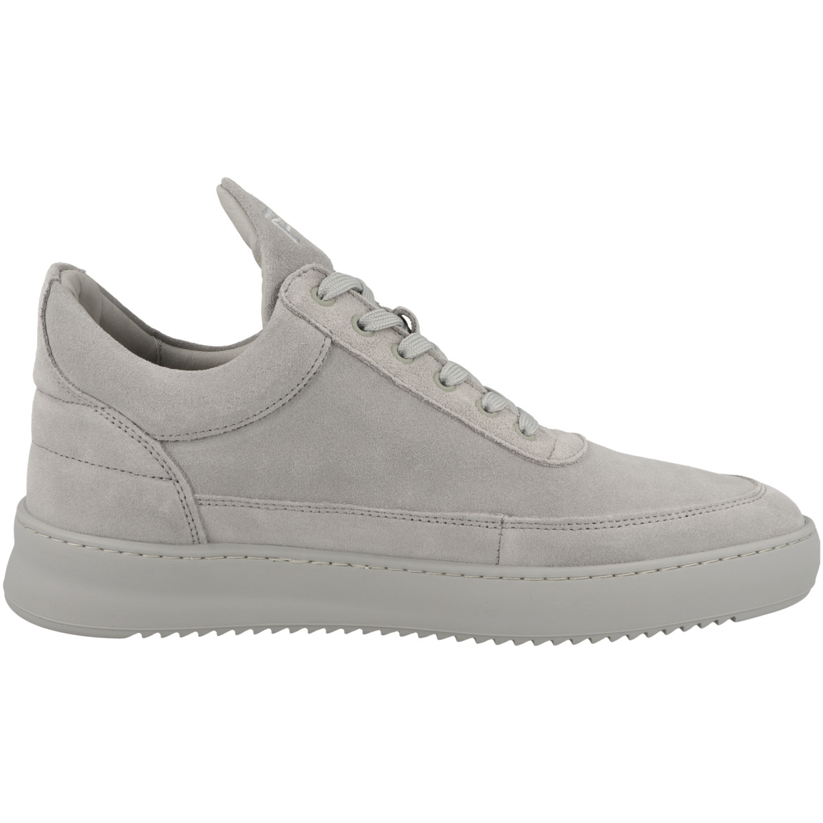 Filling Pieces Low Top Suede Low Sneaker hellgrau