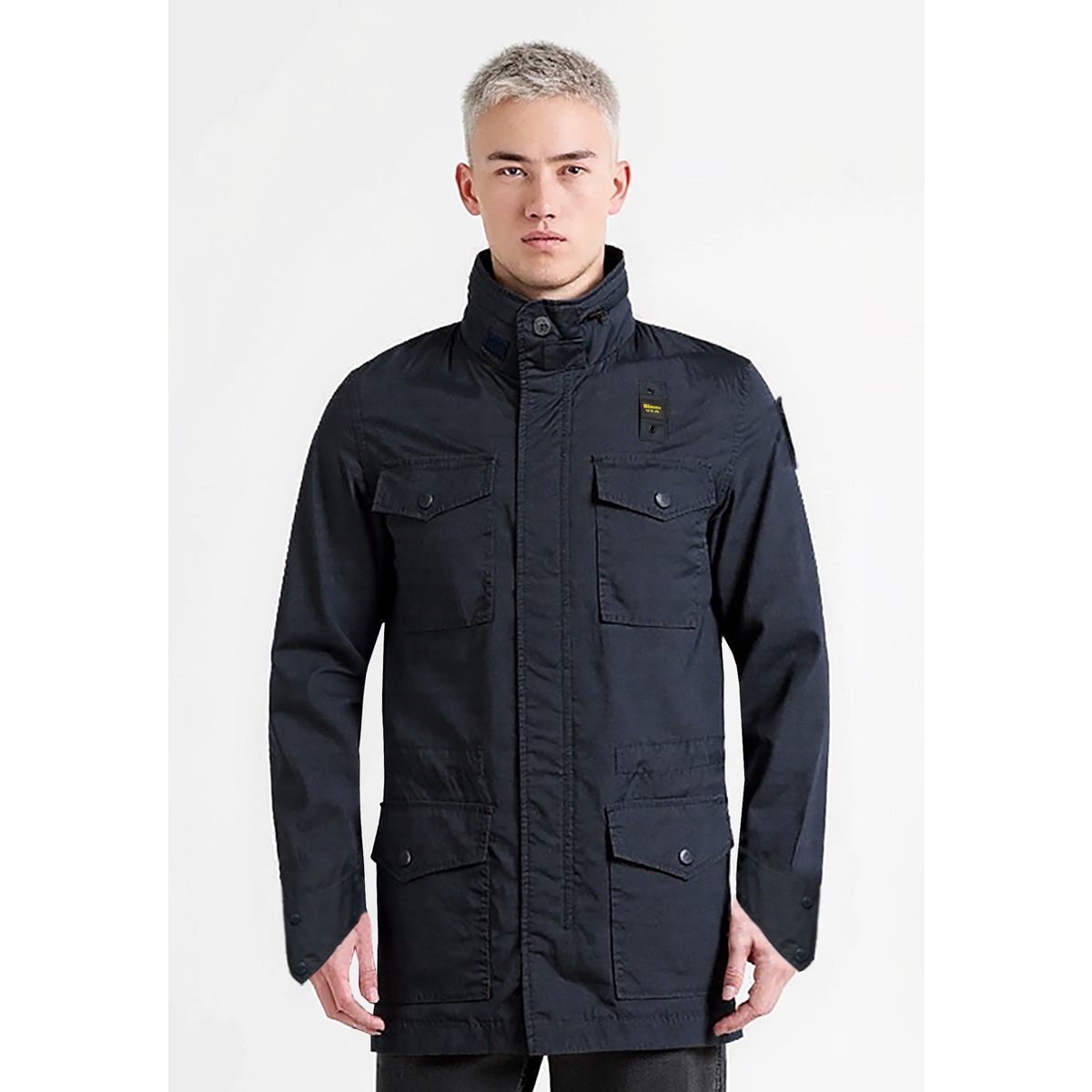 Blauer Ashmont Übergangsjacke blau