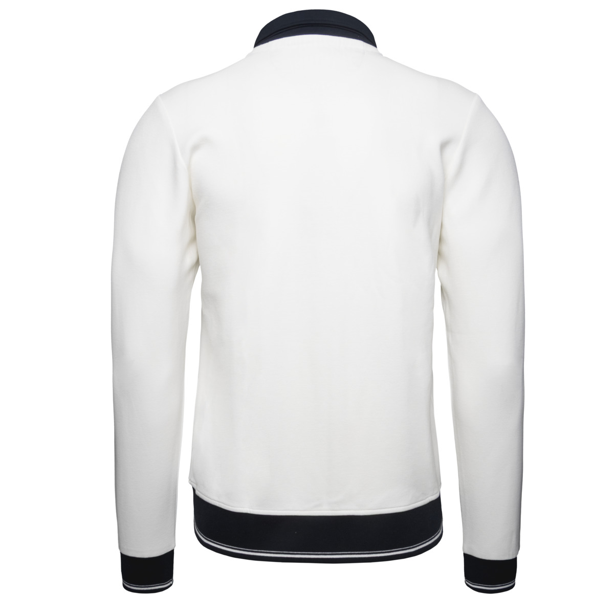 La Martina MAF001 Sweatjacke weiss La Martina MAF001 Sweatjacke weiss