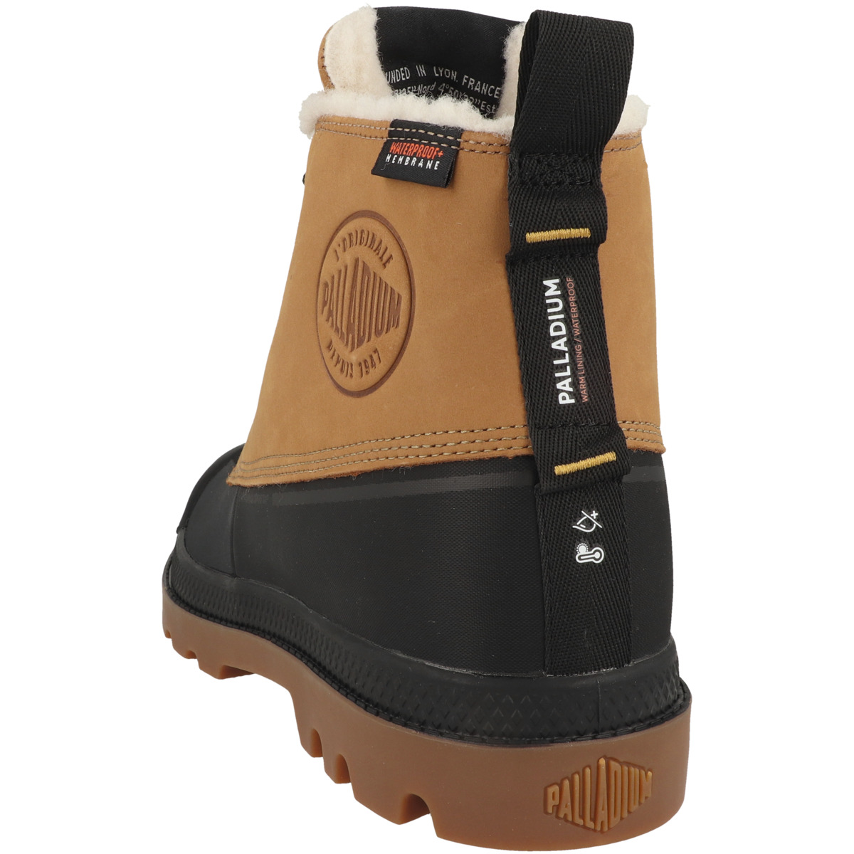 Palladium Pampa Duck WL WP+ Boots braun