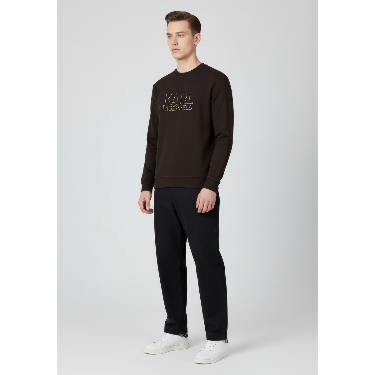KARL LAGERFELD 705060 Sweatshirt dunkelbraun