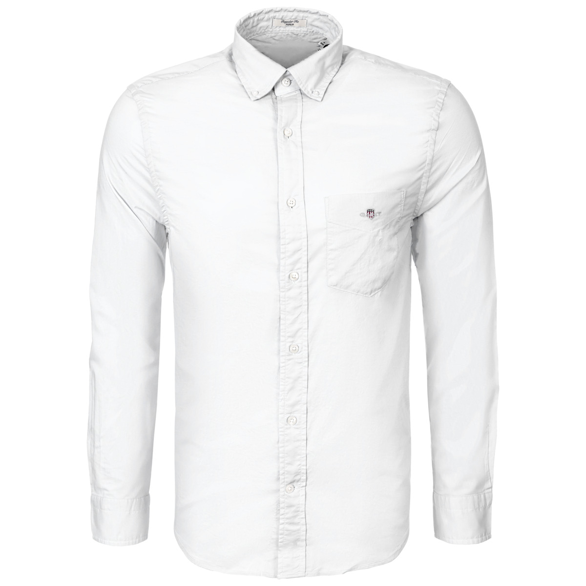 GANT Reg Classic Poplin Hemd weiss