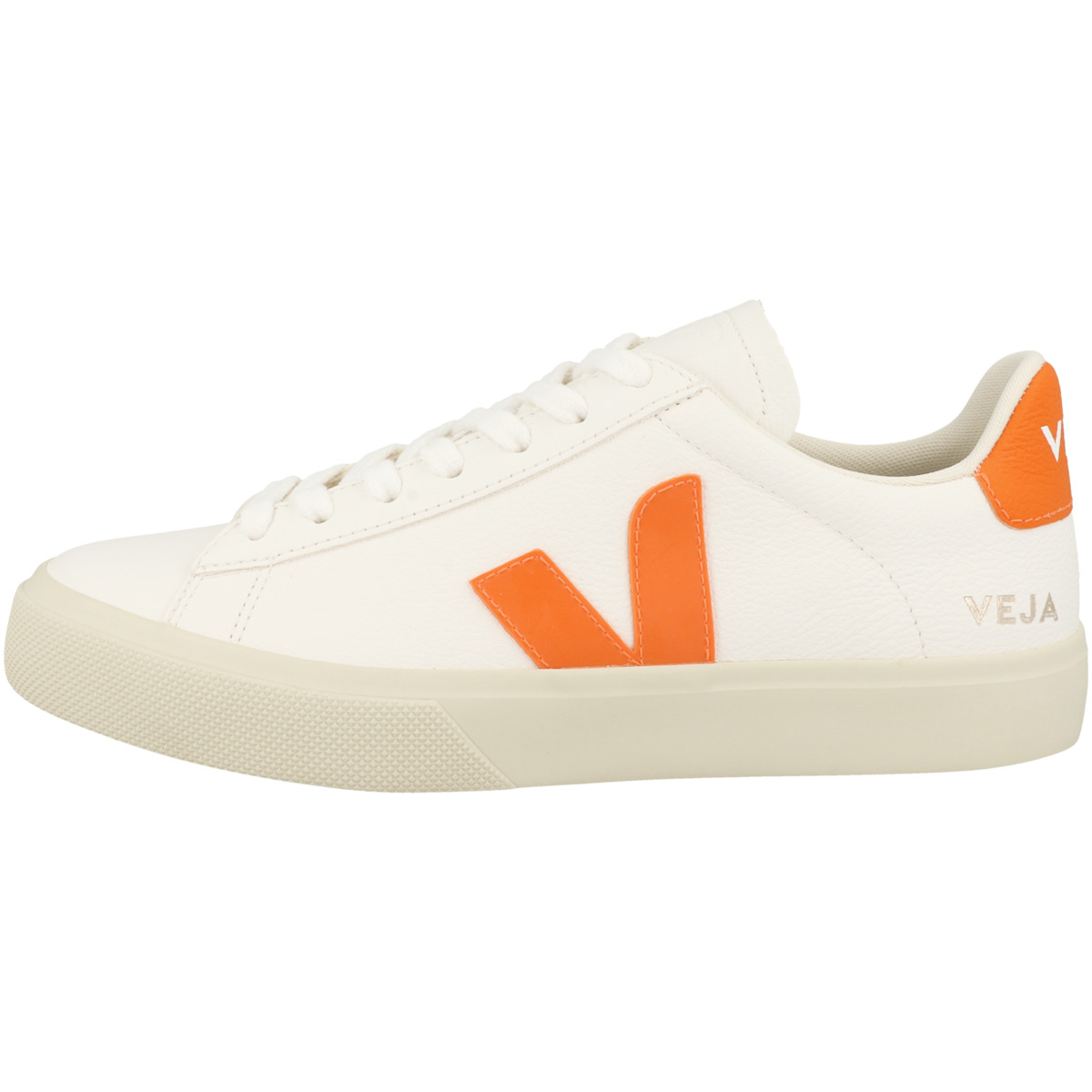 VEJA Campo Chromefree Leather Sneaker low weiss