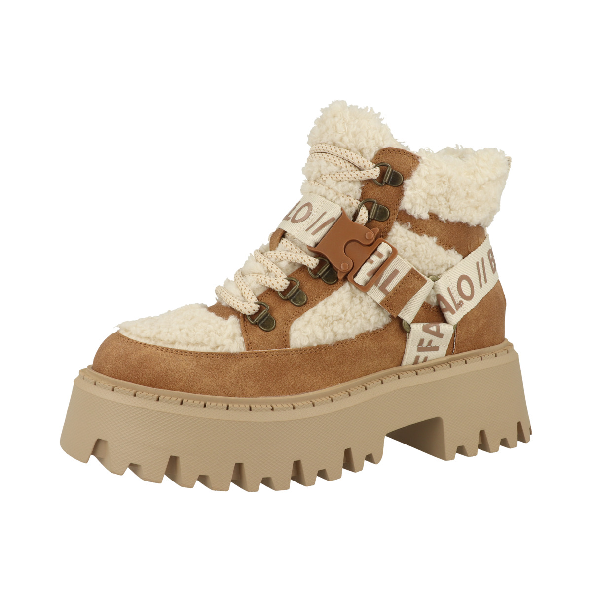 Buffalo Aspen Com Mid Warm Boots beige