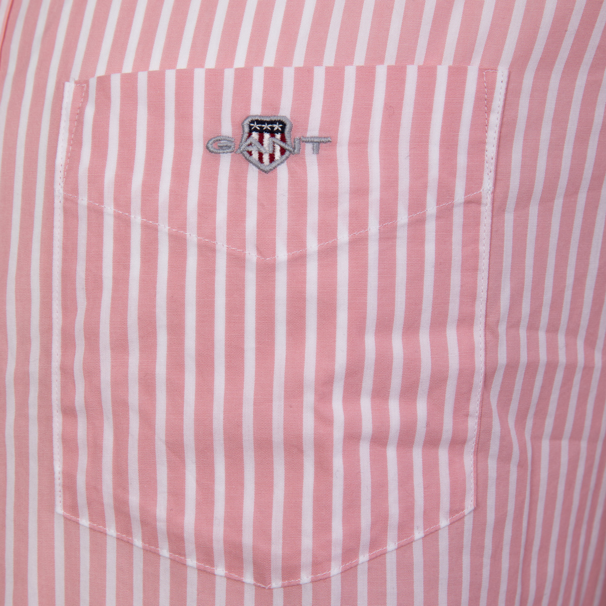 GANT Reg Classic Poplin Stripe Hemd rosa
