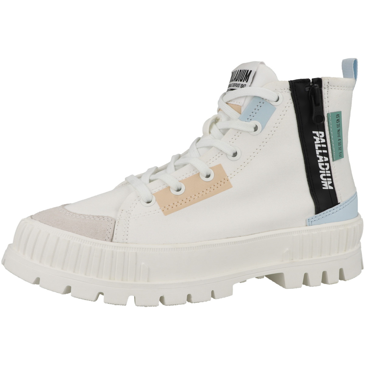 Palladium Pallashock Backzip 2 Sneaker high weiss