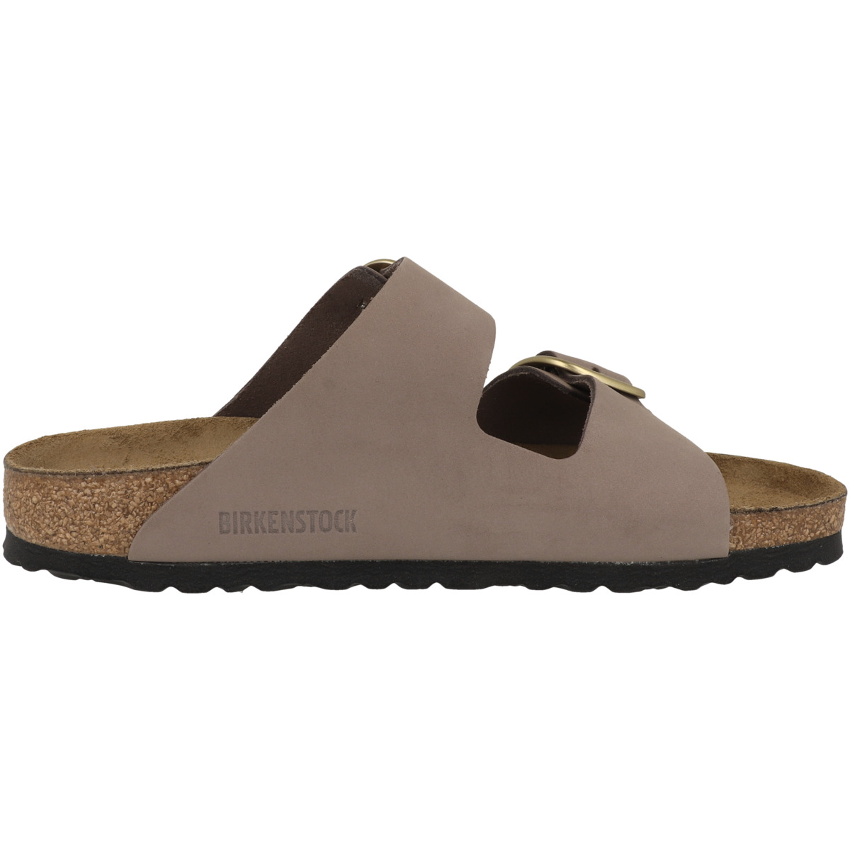 Birkenstock Arizona Big Buckle Nubukleder Sandale schmal lila