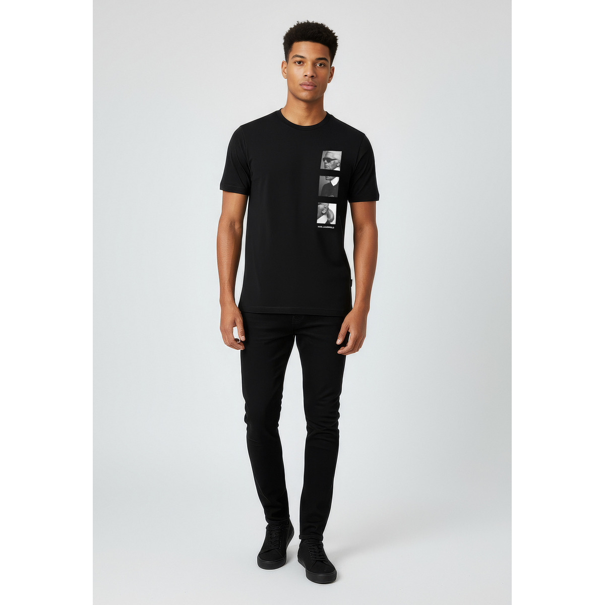 KARL LAGERFELD 755139 T-Shirt schwarz