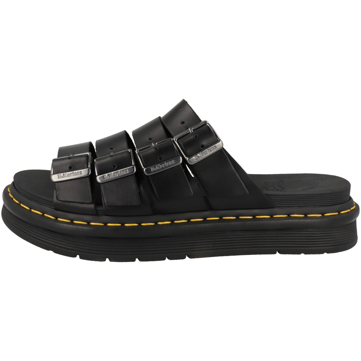 Dr. Martens Tate Leather Slip-On Sandale schwarz