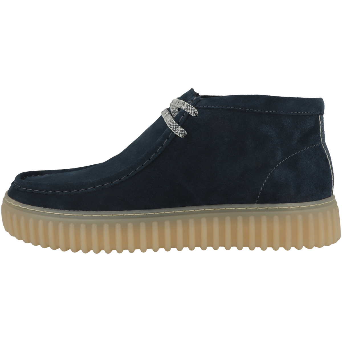 Clarks Torhill Hi Boots blau