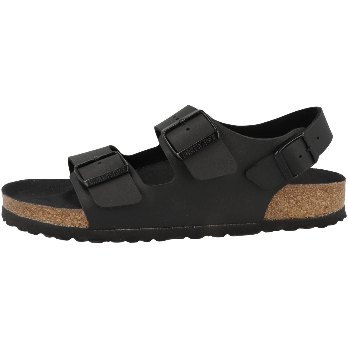 Birkenstock Milano Birko-Flor Sandale normal schwarz