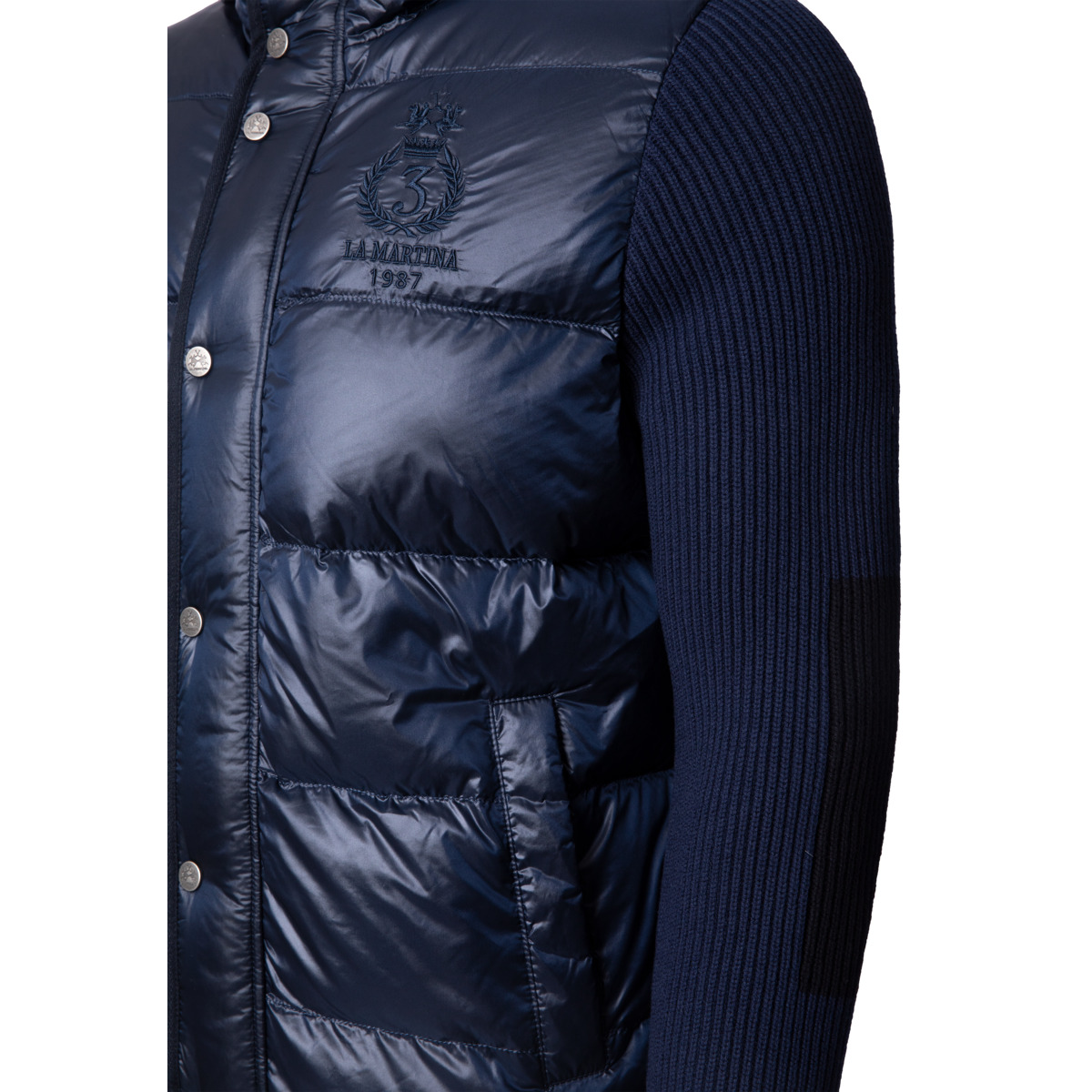 La Martina MBO012 Daunenjacke dunkelblau