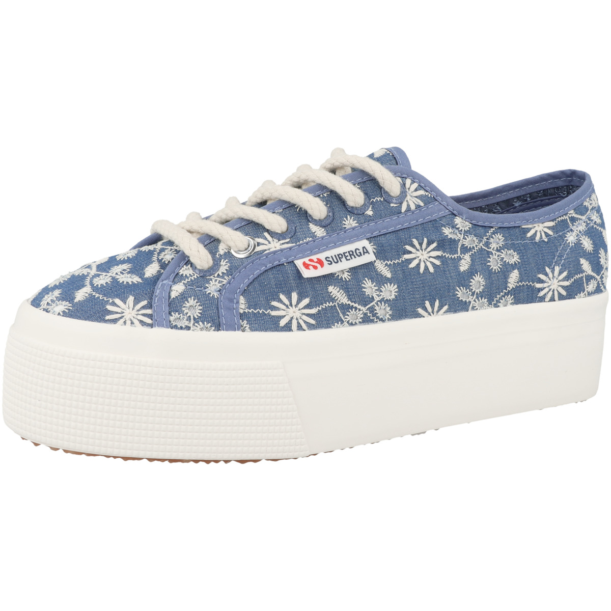 Superga 2790 Platform Sangallo Sneaker blau Superga 2790 Platform Sangallo Sneaker blau