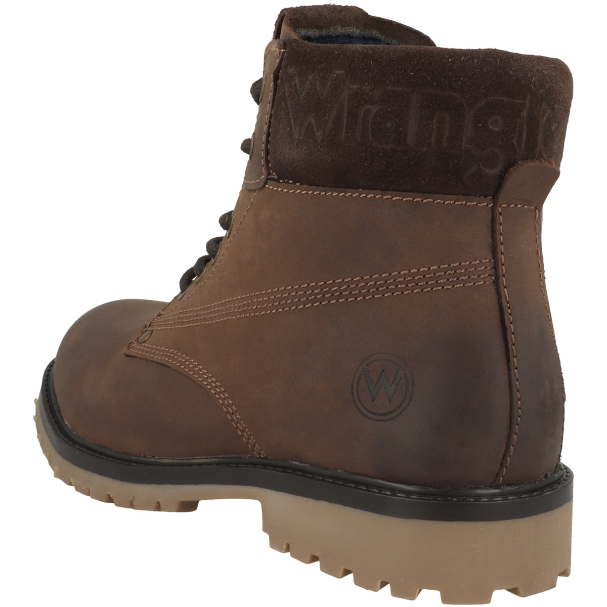 Wrangler Arch Men High Schnürschuhe dunkelbraun