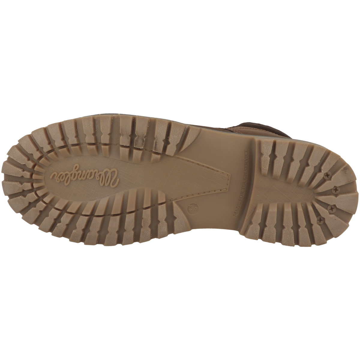 Wrangler Arch Men High Schnürschuhe dunkelbraun