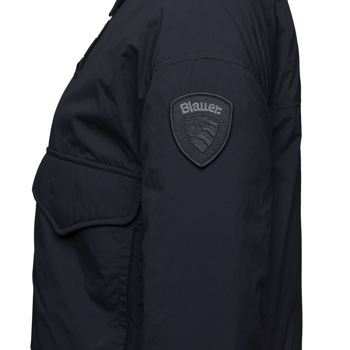 Blauer Clarence Übergangsjacke blau Blauer Clarence Übergangsjacke blau