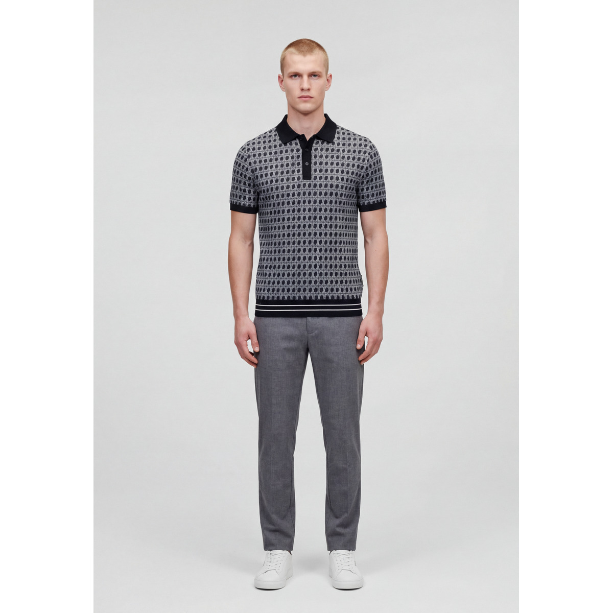 KARL LAGERFELD 745006 Poloshirt dunkelblau