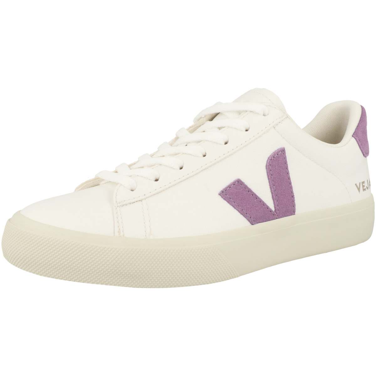 VEJA Campo Chromefree Leather Sneaker low weiss