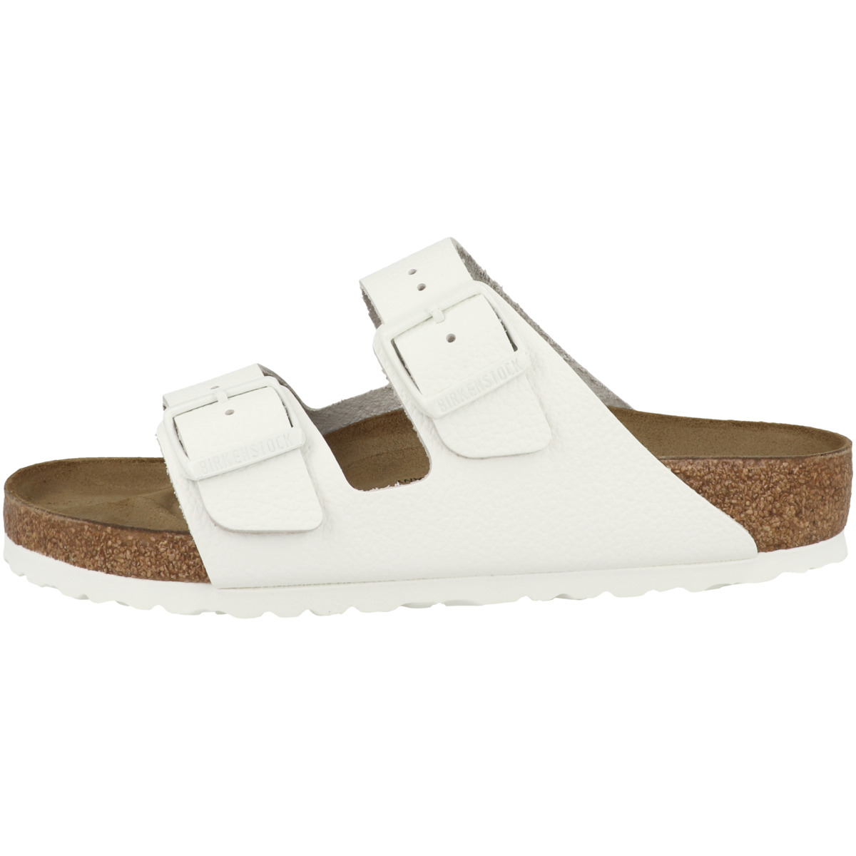 Birkenstock Arizona Naturleder Sandale normal weiss