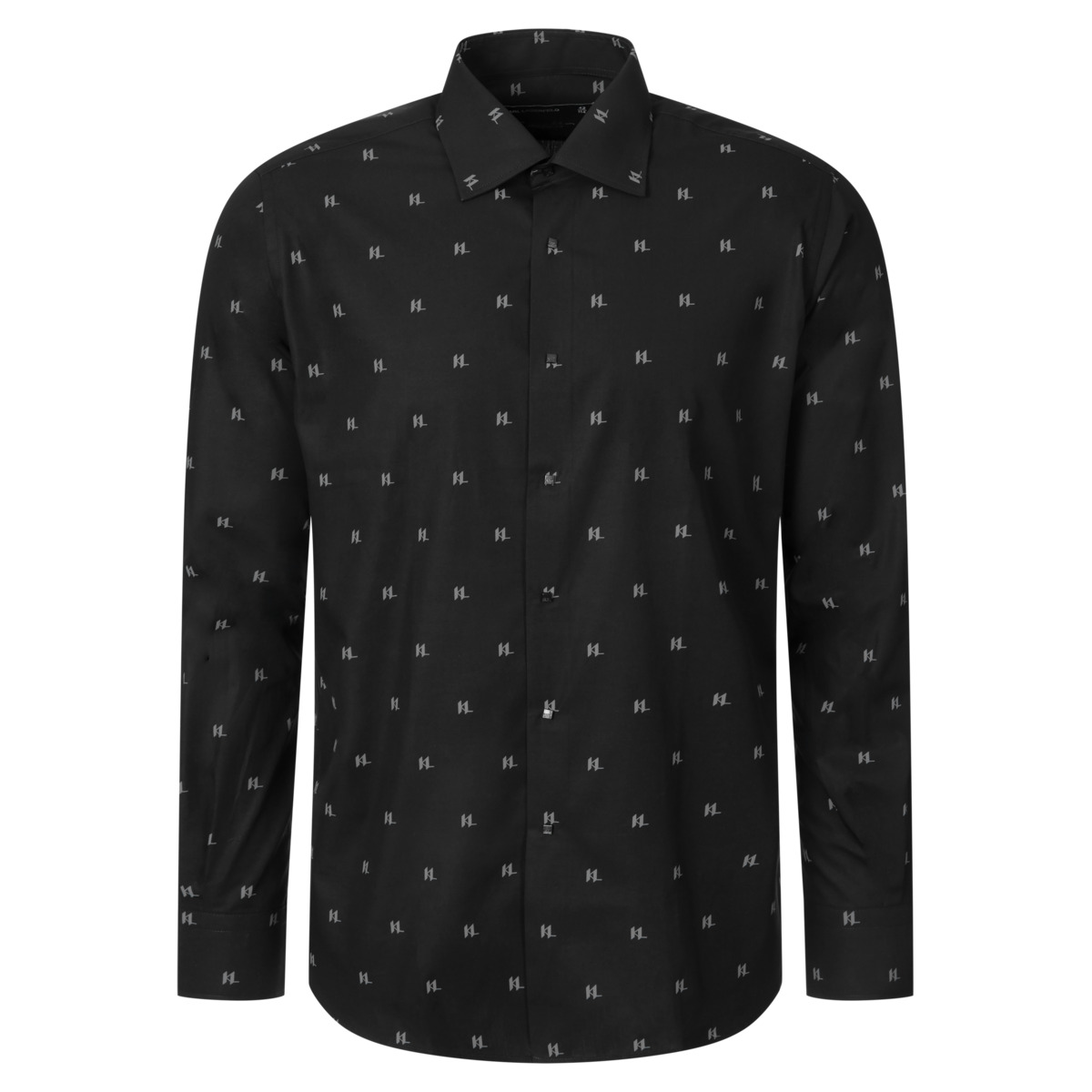 KARL LAGERFELD 605000 Hemd schwarz