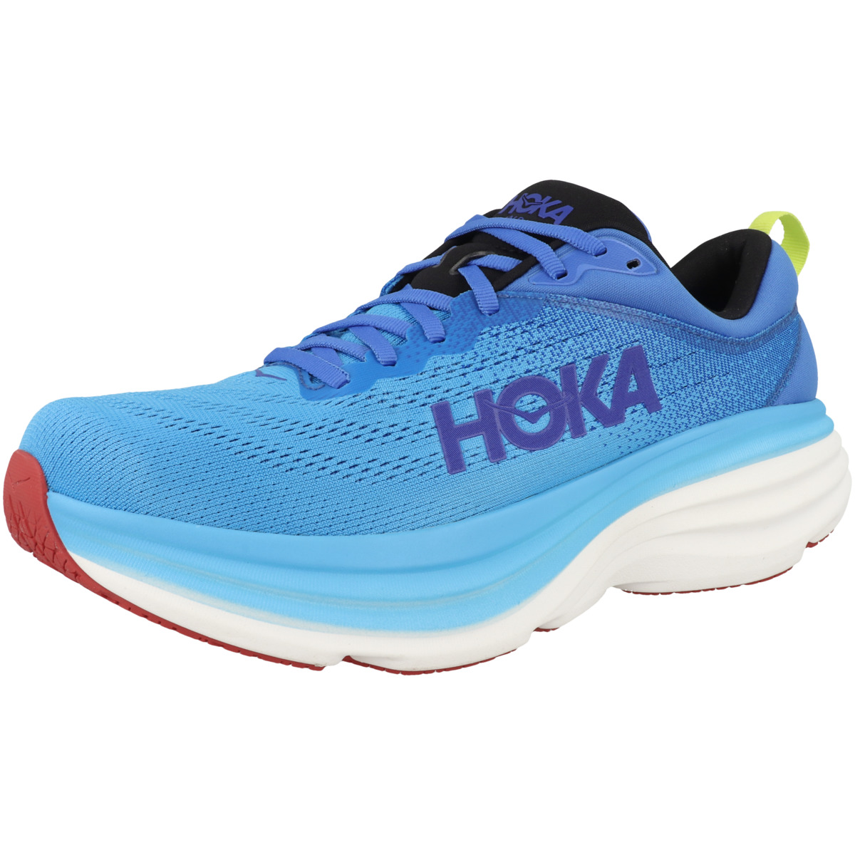 HOKA Bondi 8 Laufschuhe hellblau