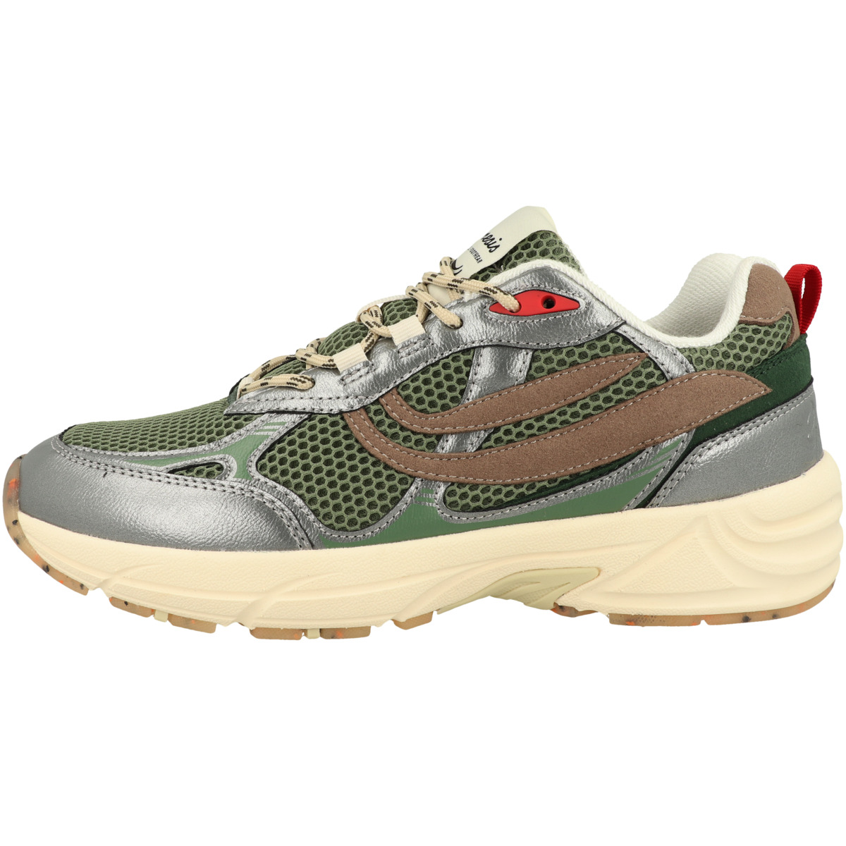 Genesis G-Eco'99 Spotted Sole Sneaker low silber