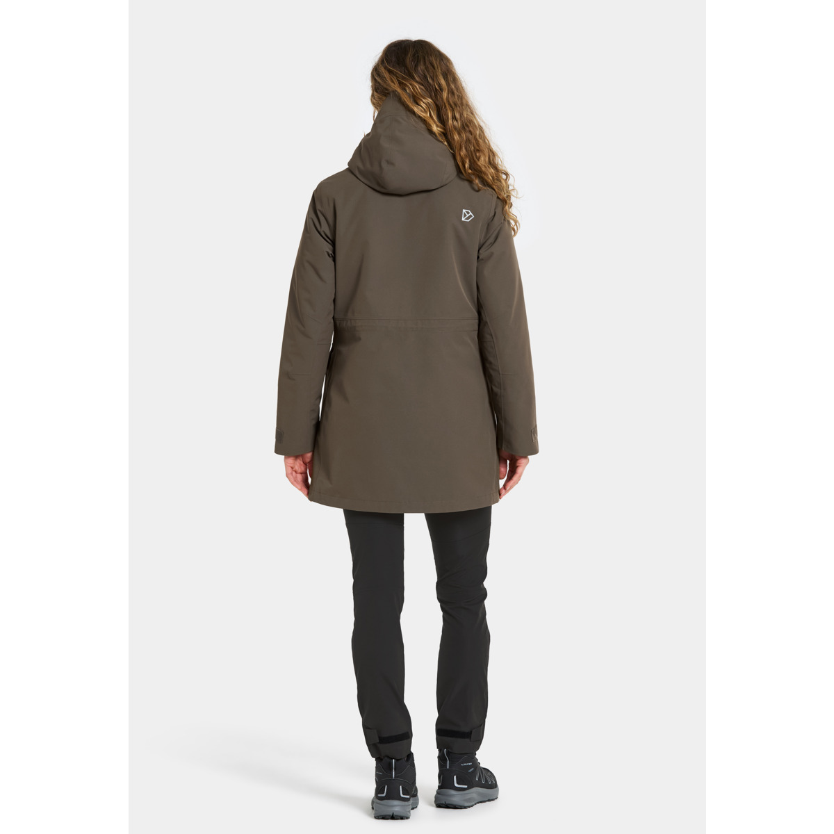 Didriksons Harriet WNS Parka Parka dunkelbraun