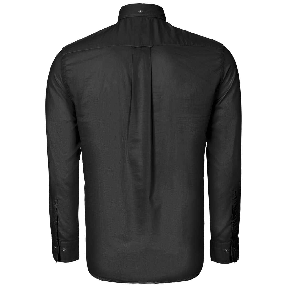 GANT Reg Classic Poplin Hemd schwarz