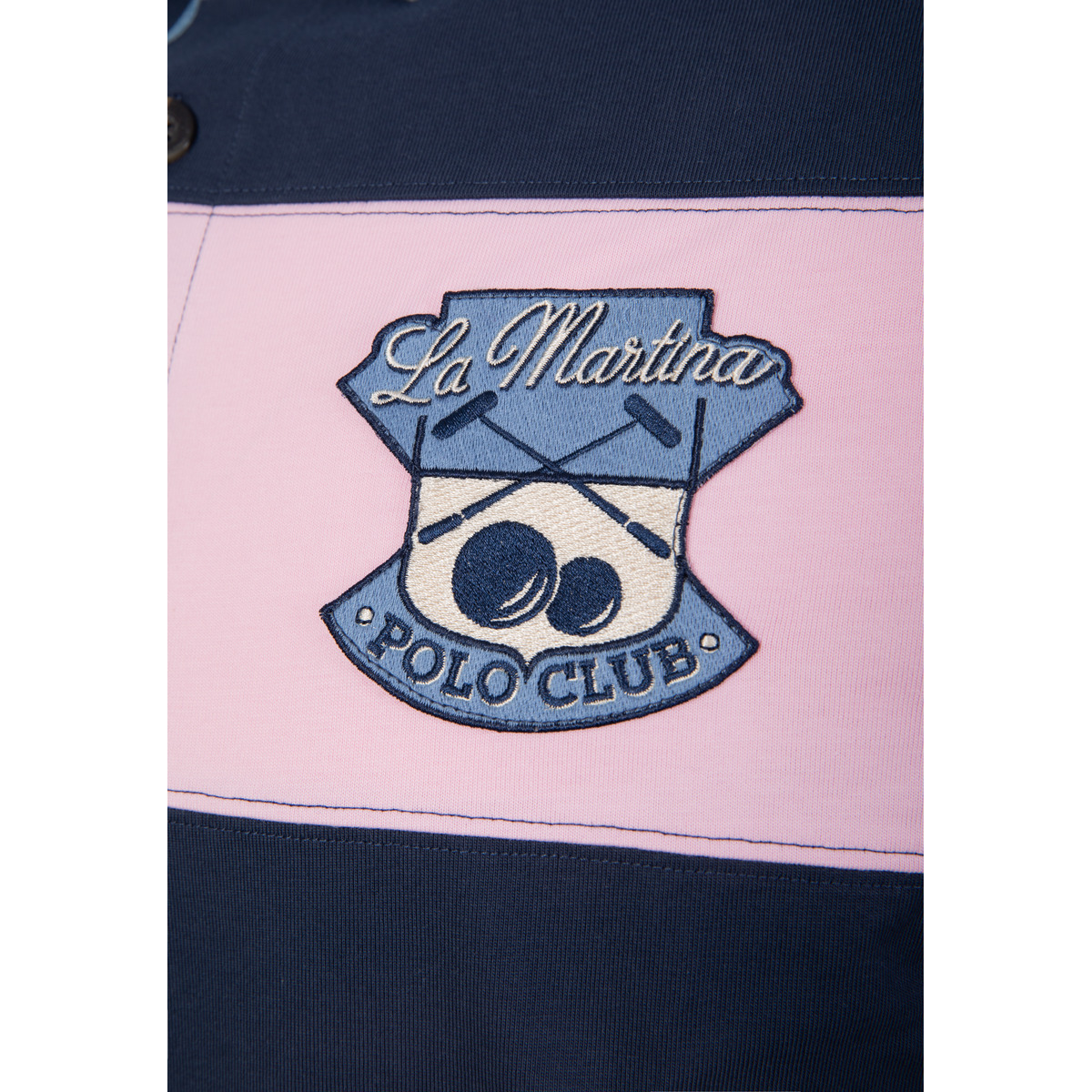La Martina MCP012 Langarmshirt gruen