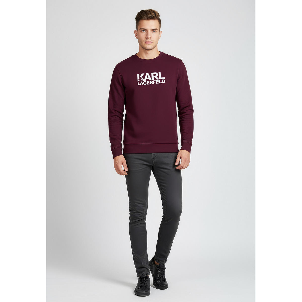 KARL LAGERFELD 705091 Sweatshirt bordeaux