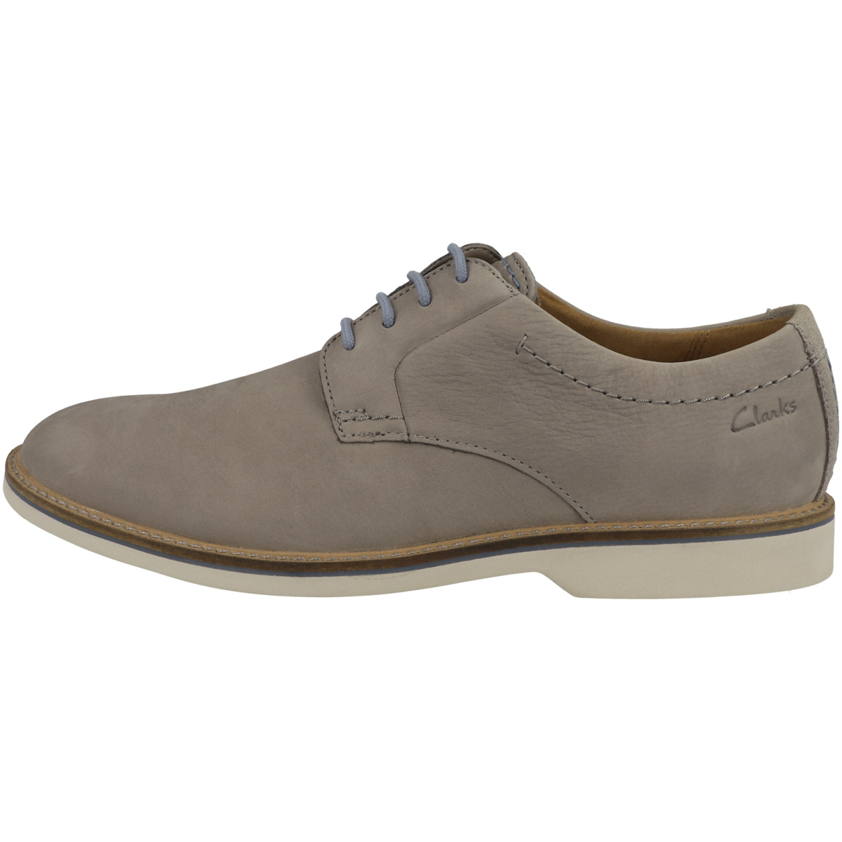 Clarks Atticus LTLace Schnürschuhe hellgrau
