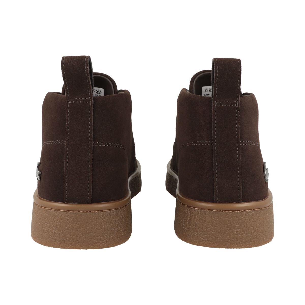 Lacoste Baseshot Chukka 2252 Sneaker mid dunkelbraun